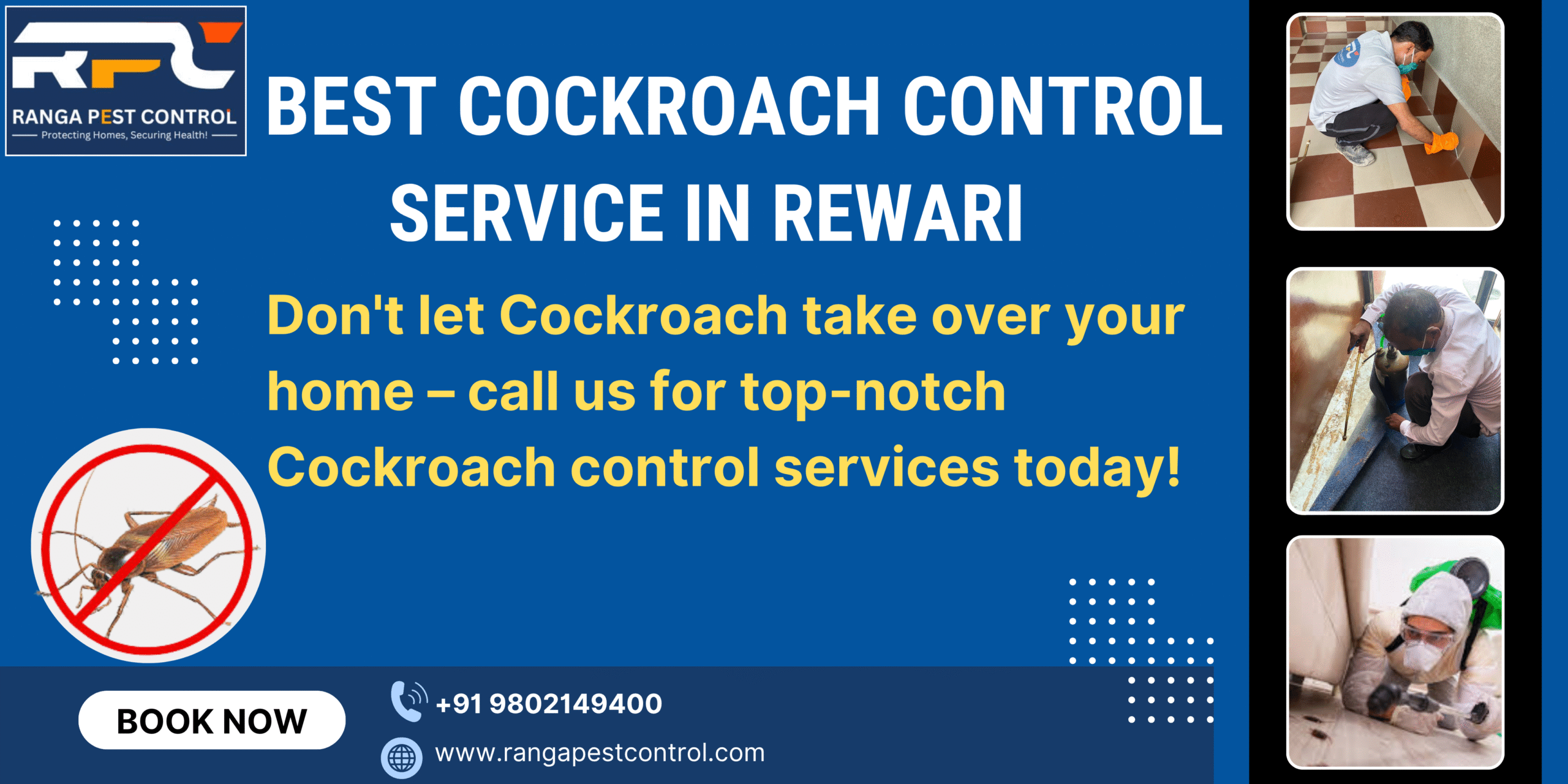 Best Cockroach Control in Rewari