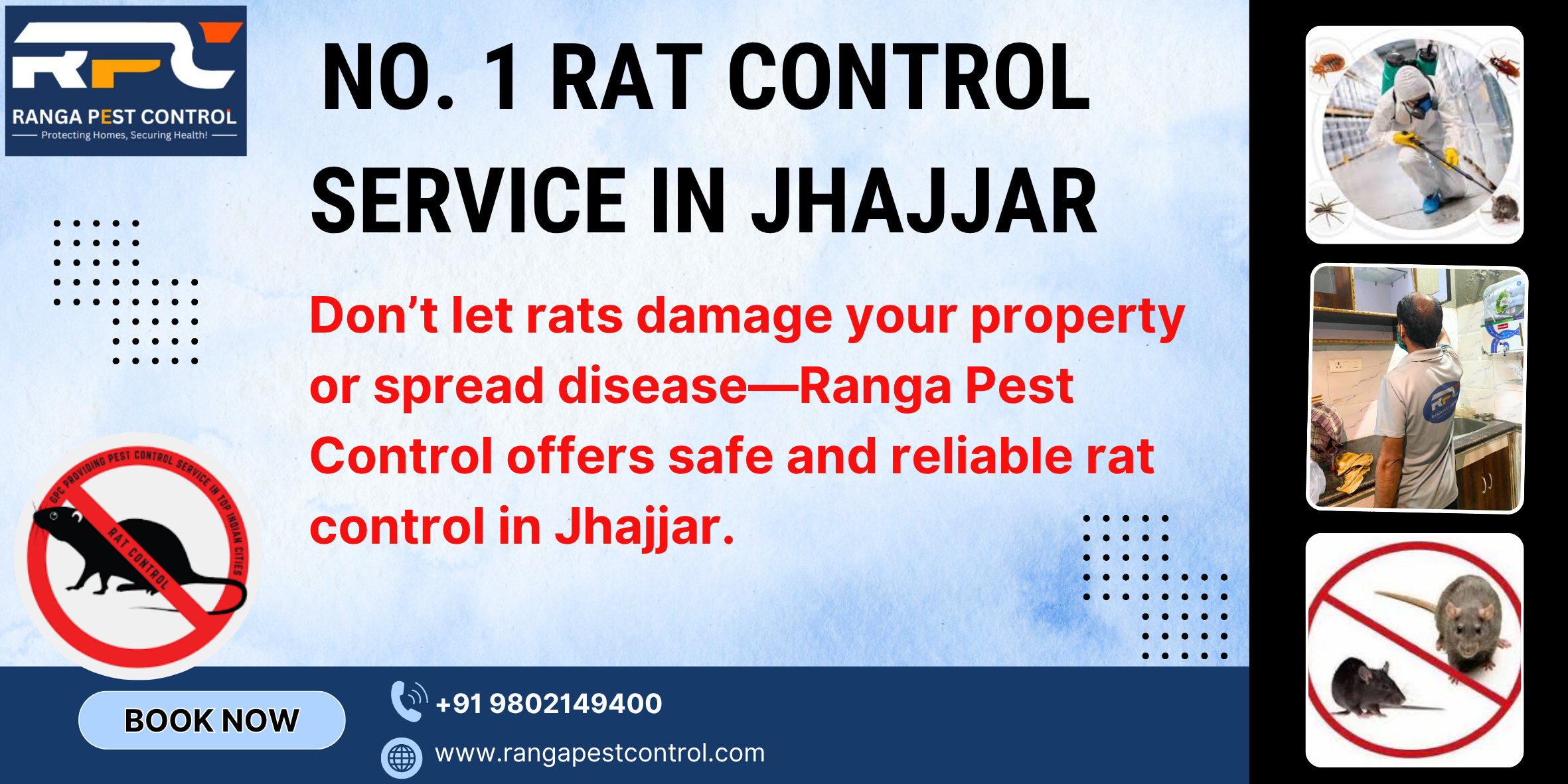 Rat Control in Jhajjar