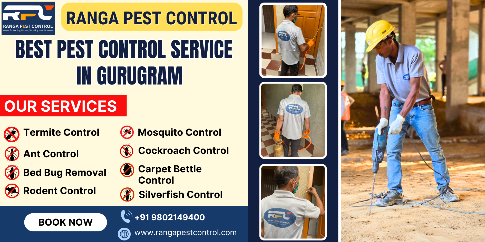 Best Pest Control in Gurugram